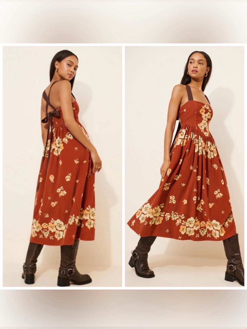Free People Until Dawn Midi Dress Size Large